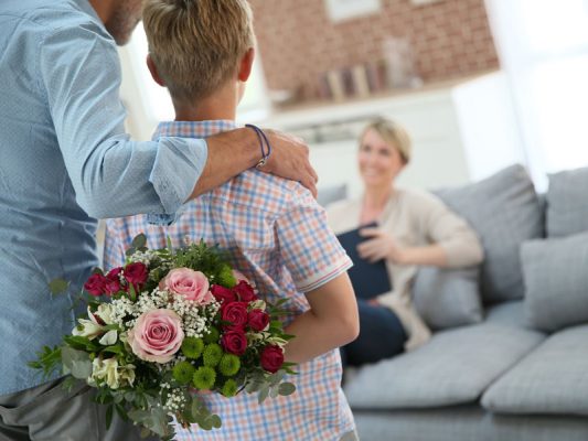 Duoplant Moederdag bloemen