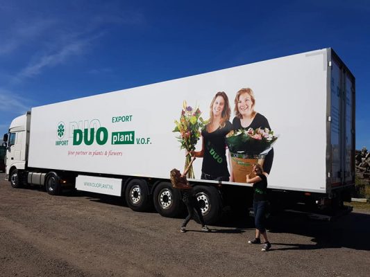 Nieuwe vrachtwagen Duoplant