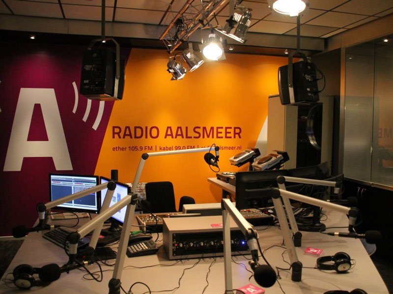 Duoplant bij Radio Aalsmeer